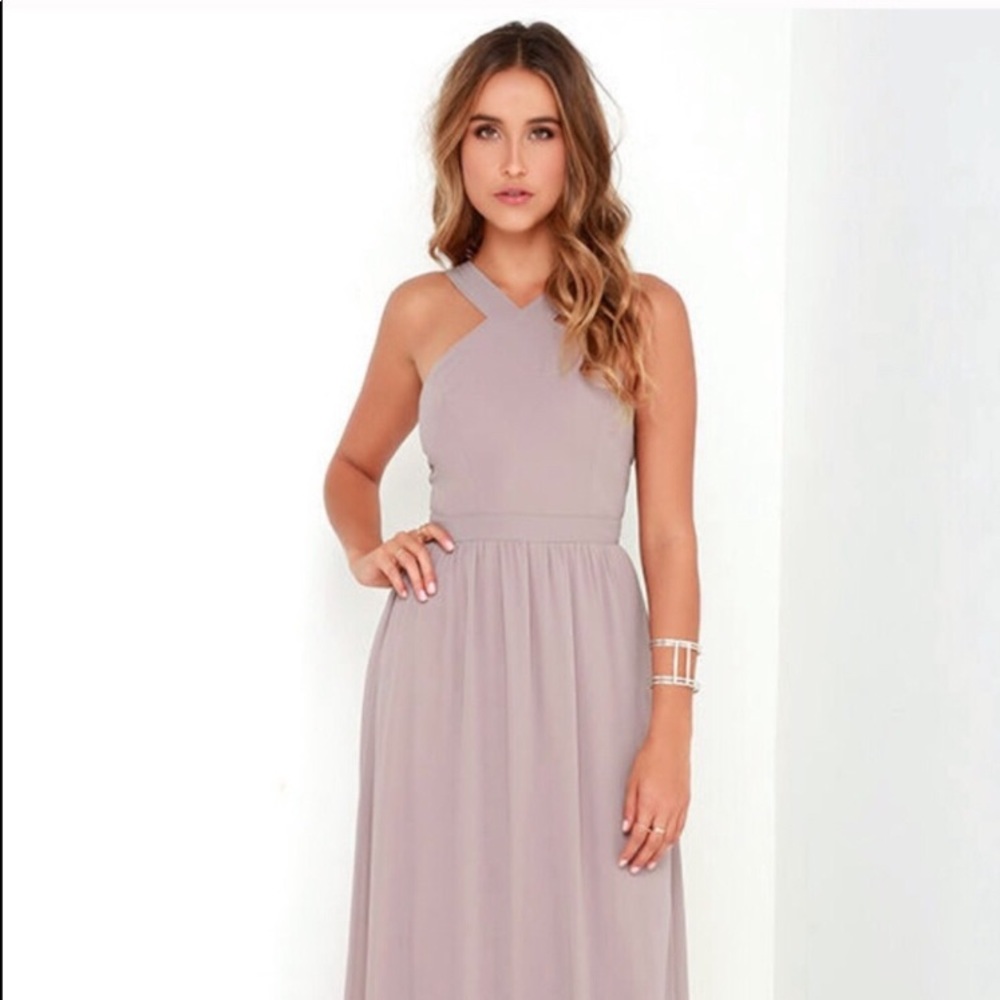 Lulus bridesmaid dress
